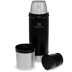 Stanley Klasik Vakumlu Termos 0.47 Lt - Matte Black Pebble