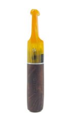 Şahin 9mm Filtreli 8mm Uçlu Akrilik Saplı Ağızlık - Kahverengi - 2583