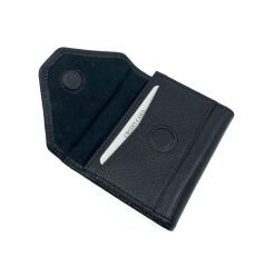 Kayader Hakiki Deri Kartlık Cüzdan - Siyah