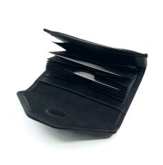 Kayader Hakiki Deri Kartlık Cüzdan - Siyah