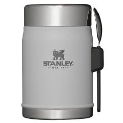 Stanley Klasik Paslanmaz Çelik Yemek Termosu Kaşıklı 0,40 LT - Ash