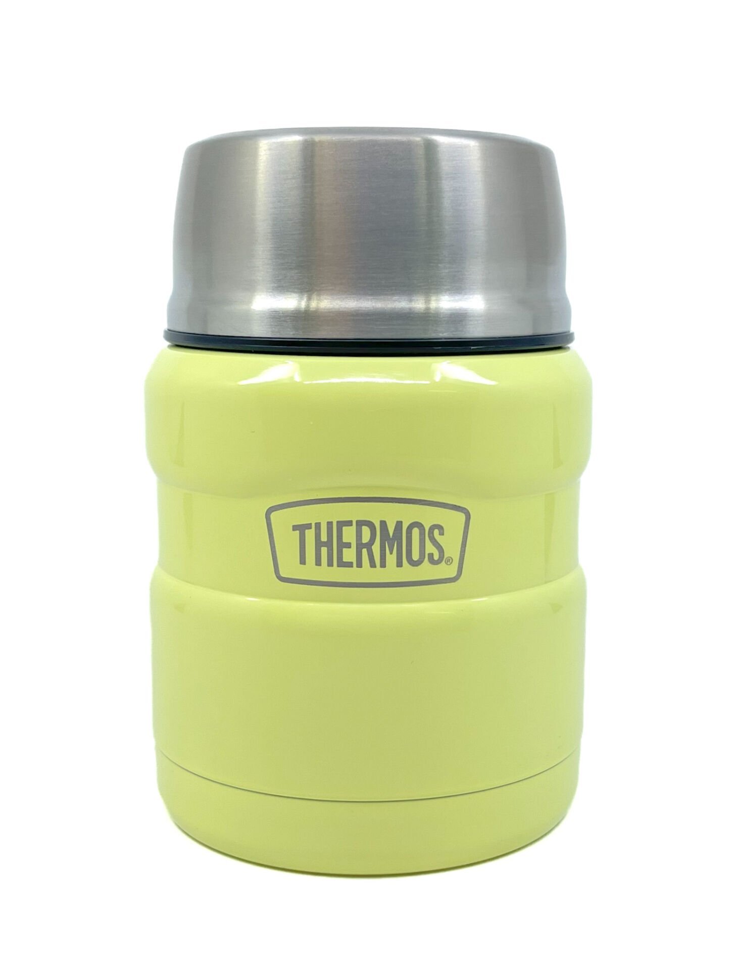 SK-3002 470ml Stainless King Kaşıklı Yemek Termosu - Açık Sarı