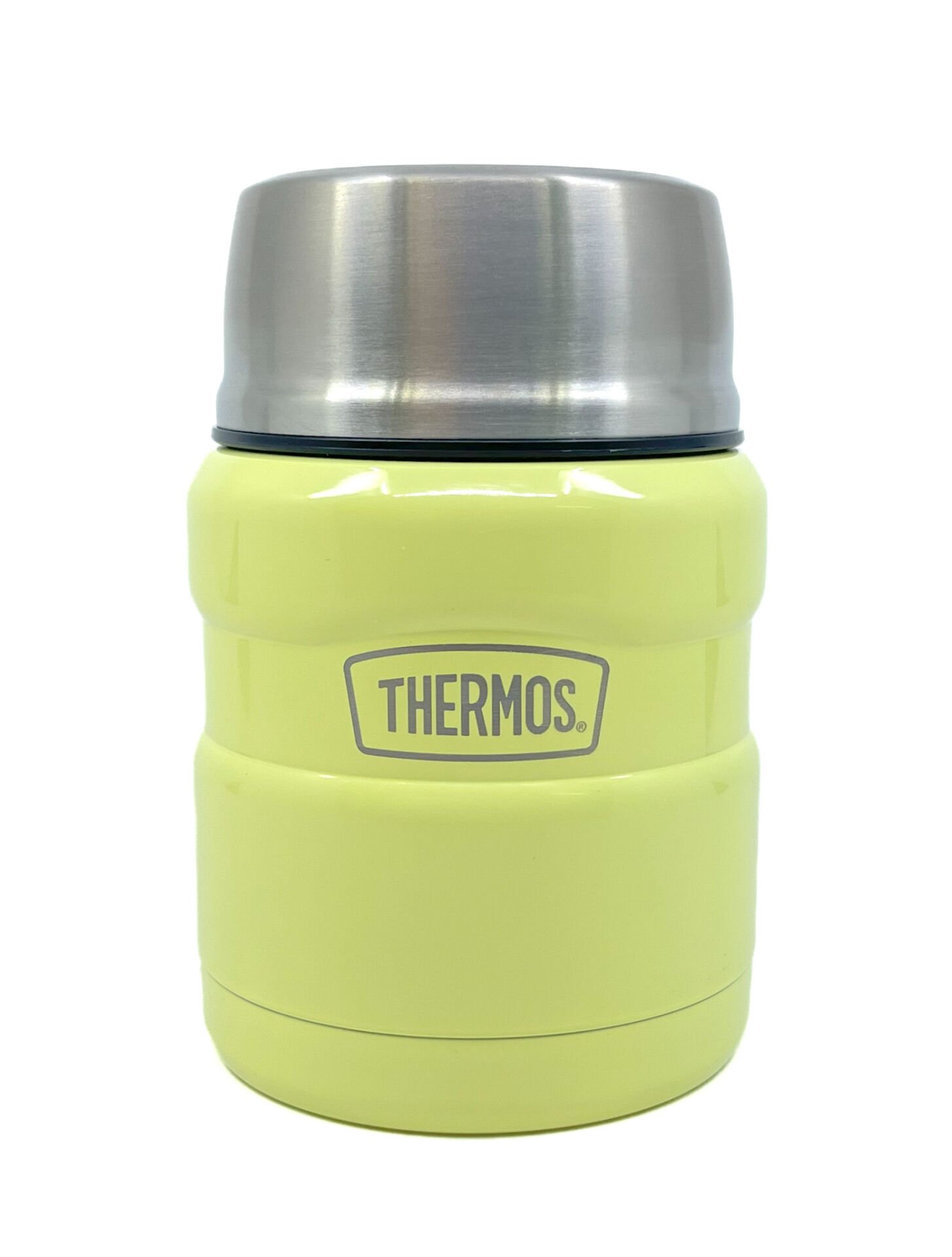 SK-3002 470ml Stainless King Kaşıklı Yemek Termosu - Açık Sarı