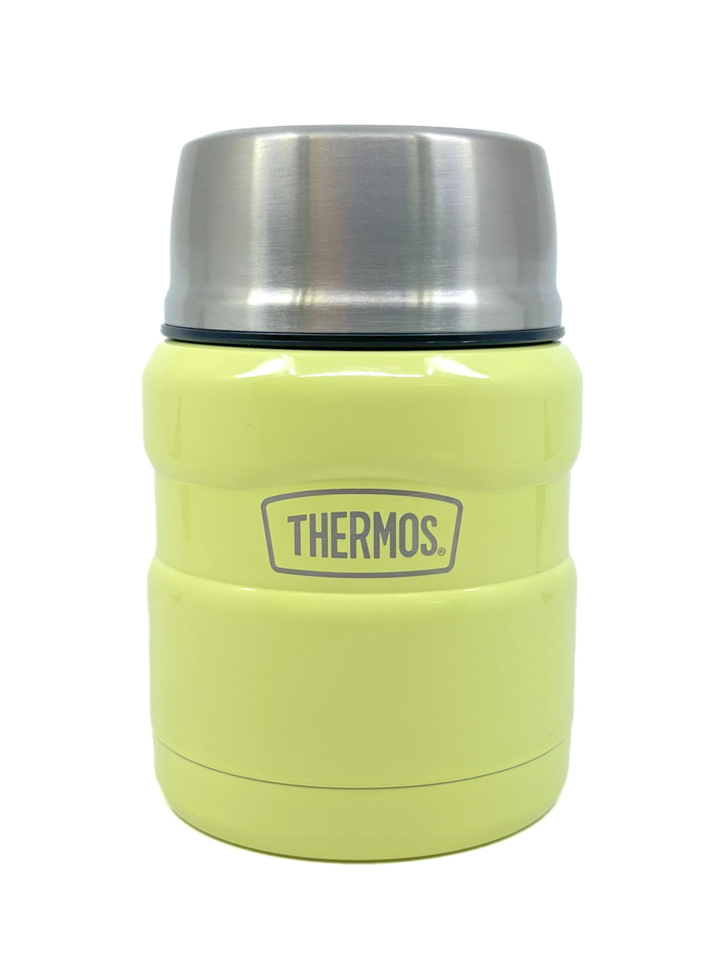 SK-3002 470ml Stainless King Kaşıklı Yemek Termosu - Açık Sarı