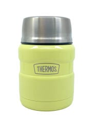 SK-3002 470ml Stainless King Kaşıklı Yemek Termosu - Açık Sarı