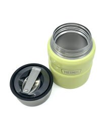 SK-3002 470ml Stainless King Kaşıklı Yemek Termosu - Açık Sarı