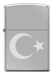 Zippo Türk Bayrağı Dizayn Çakmak