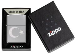 Zippo Türk Bayrağı Dizayn Çakmak
