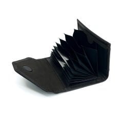 Kayader Hakiki Deri Kartlık Cüzdan - Kahverengi