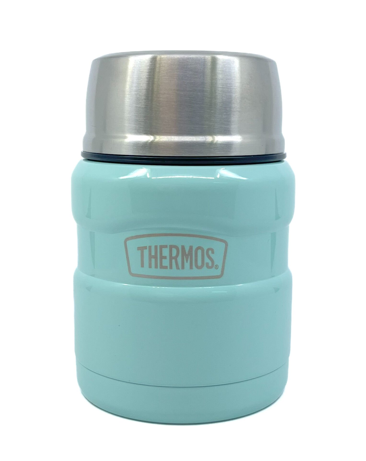 SK-3002 470ml Stainless King Kaşıklı Yemek Termosu - Açık Mavi