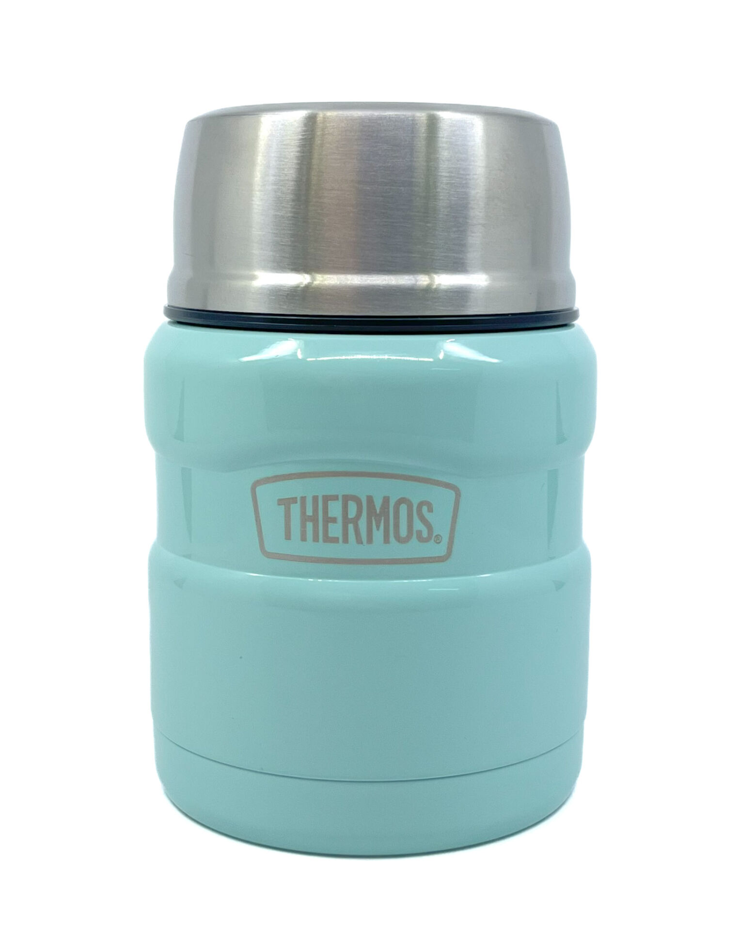 SK-3002 470ml Stainless King Kaşıklı Yemek Termosu - Açık Mavi
