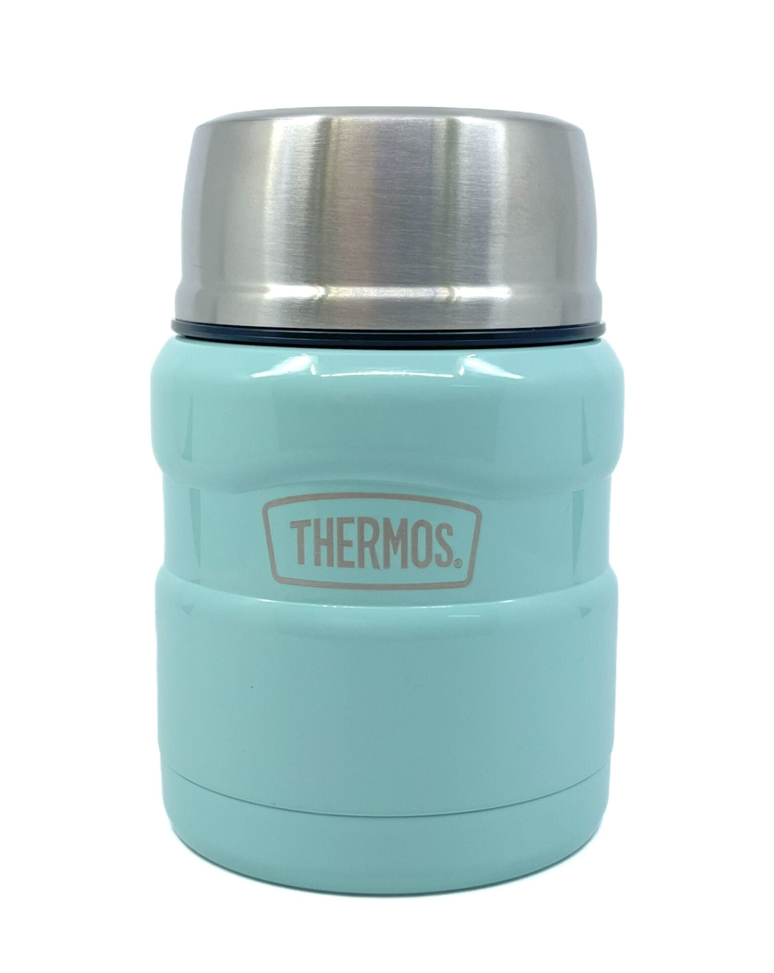 SK-3002 470ml Stainless King Kaşıklı Yemek Termosu - Açık Mavi