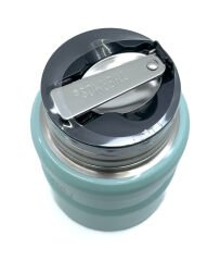 SK-3002 470ml Stainless King Kaşıklı Yemek Termosu - Açık Mavi