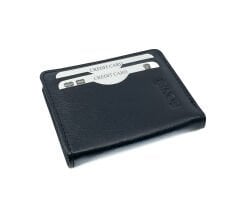 Kayader BONS Collection Deri Cüzdan - Siyah 001