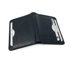 Kayader BONS Collection Deri Cüzdan - Siyah 001