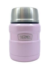 SK-3002 470ml Stainless King Kaşıklı Yemek Termosu - Pembe