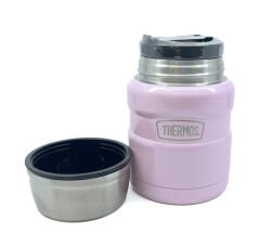 SK-3002 470ml Stainless King Kaşıklı Yemek Termosu - Pembe