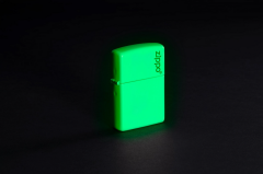Zippo Glow In The Dark Logo Dizayn Çakmak
