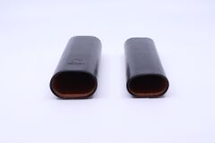 Cohiba Siyah Deri Puro Kılıfı 2'li / Seyahat Humidoru