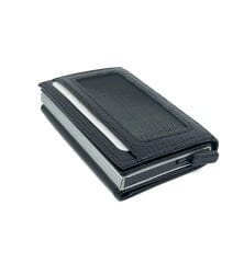 Kayader BONS Collection RFID Mekanizmal Deri Cüzdan - Siyah