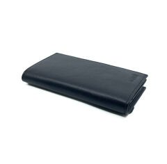 1763  Kayader BONS Collection Telefon Bölmeli Deri Cüzdan - Siyah