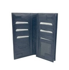 1763  Kayader BONS Collection Telefon Bölmeli Deri Cüzdan - Siyah