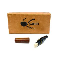 Şahin 9mm Filtreli 6mm Uçlu Akrilik Saplı Sigara Ağızlığı - 2582