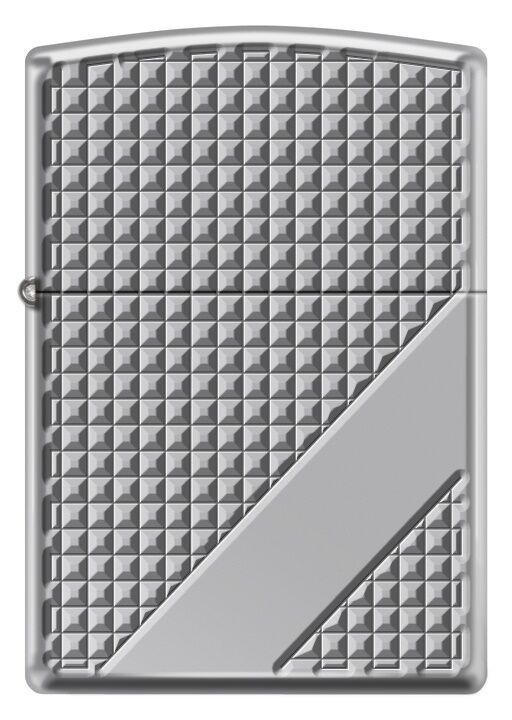 Zippo Armor® Hatch Dizayn Çakmak - High Polish Chrome