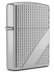 Zippo Armor® Hatch Dizayn Çakmak - High Polish Chrome