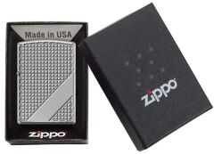 Zippo Armor® Hatch Dizayn Çakmak - High Polish Chrome