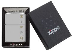 Zippo Steel Matrix Logo Dizayn Çakmak