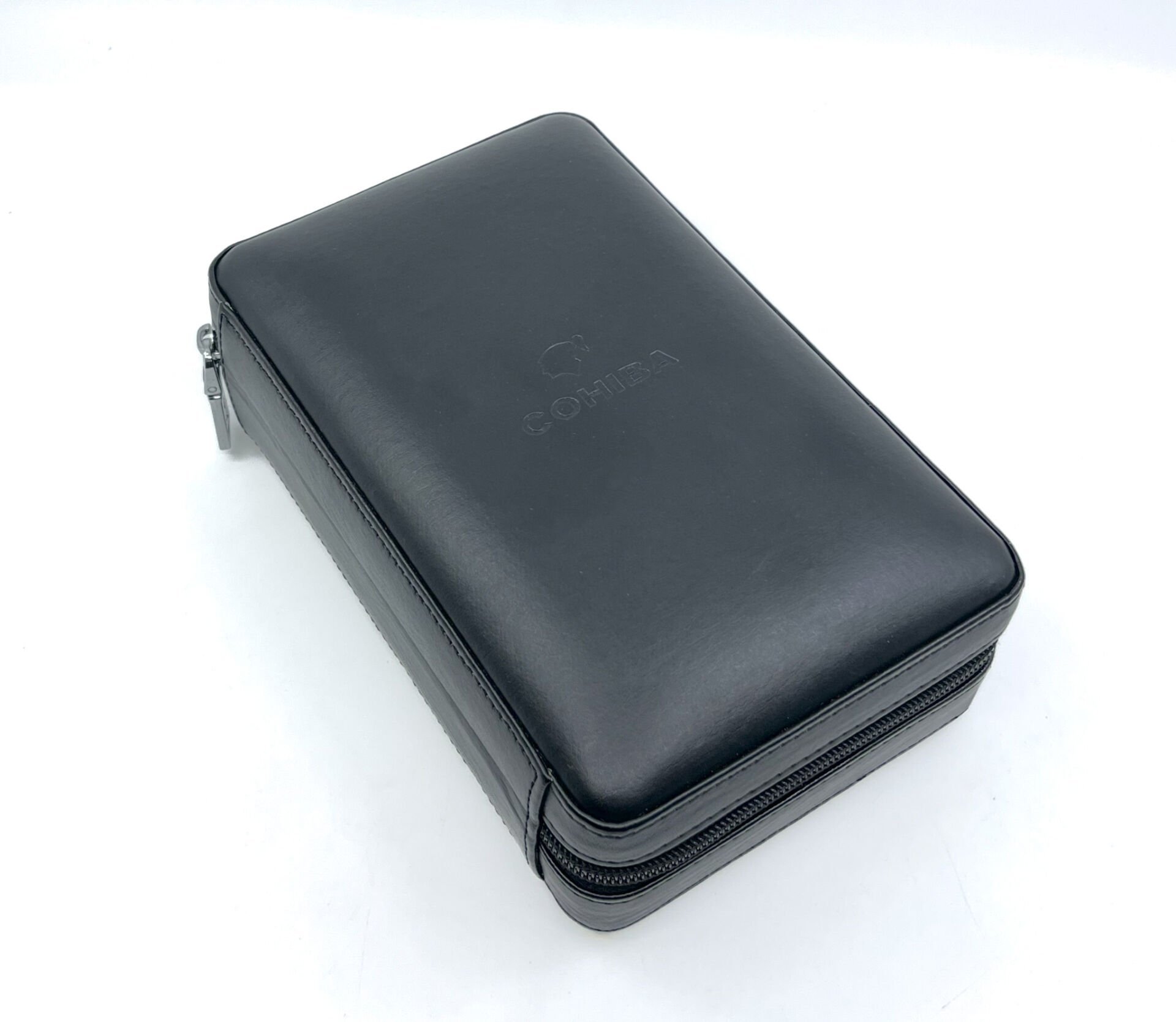 Cohiba Siyah Puro Taşıma Çantası Çakmak Kesici Set