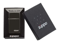 Zippo Ebony Slim Çakmak