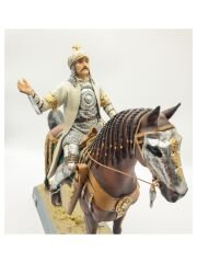 El İşçiliği Boyama Sultan Alparslan Heykel Biblo Dekor