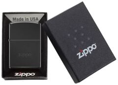 Zippo Black Sun Logo Dizayn Çakmak
