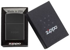 Zippo Black Sun Logo Dizayn Çakmak