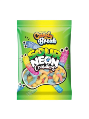 Candy Break Sour Neon Crawlers Solucan Jelibon 113 Gr