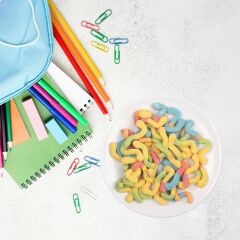 Candy Break Sour Neon Crawlers Solucan Jelibon 113 Gr