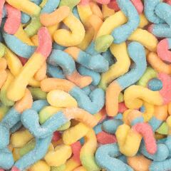 Candy Break Sour Neon Crawlers Solucan Jelibon 113 Gr