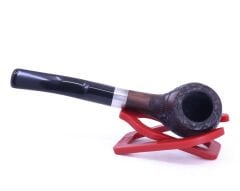 Pipsan İşlemeli Düz Pipo Metal Filtreli