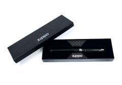 Zippo 41118 Glossy Black Rollerball Tükenmez Kalem