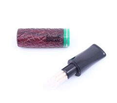 Pipsan Toscanello Backwoods Baklava Desen İşlemeli Ağızlık Vişne - Yeşil Şerit