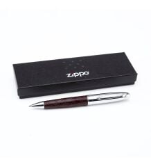Zippo Burg Leather Wrap Roller Tükenmez Kalem 41122