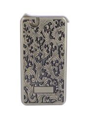 Mum Alev - Soft Flame Metal Kasa Çakmak - Gravür İşlemeli Bronz