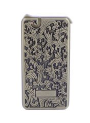 Mum Alev - Soft Flame Metal Kasa Çakmak - Gravür İşlemeli Bronz