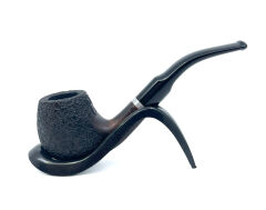 Pipsan İşlemeli Gemici Pipo Metal Filtreli 2590