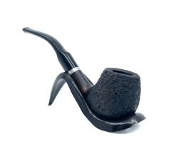 Pipsan İşlemeli Gemici Pipo Metal Filtreli 2590