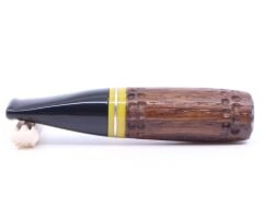 Pipsan Toscanello  Backwoods Nokta İşleme Ağızlık Kahverengi - Sarı Şeritli