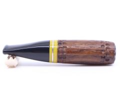 Pipsan Toscanello  Backwoods Nokta İşleme Ağızlık Kahverengi - Sarı Şeritli