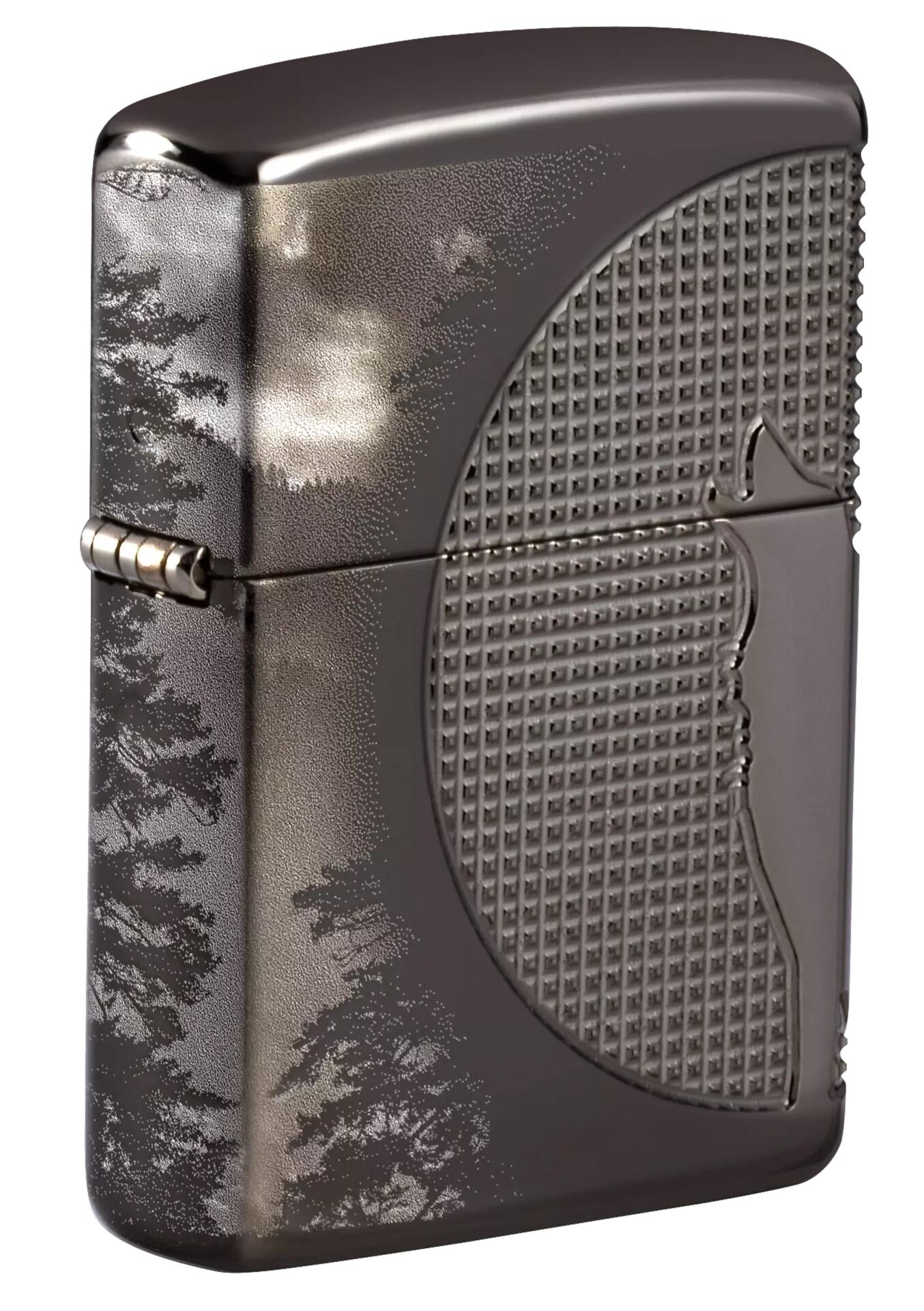 Zippo Wolf Design Armor Case Çakmak